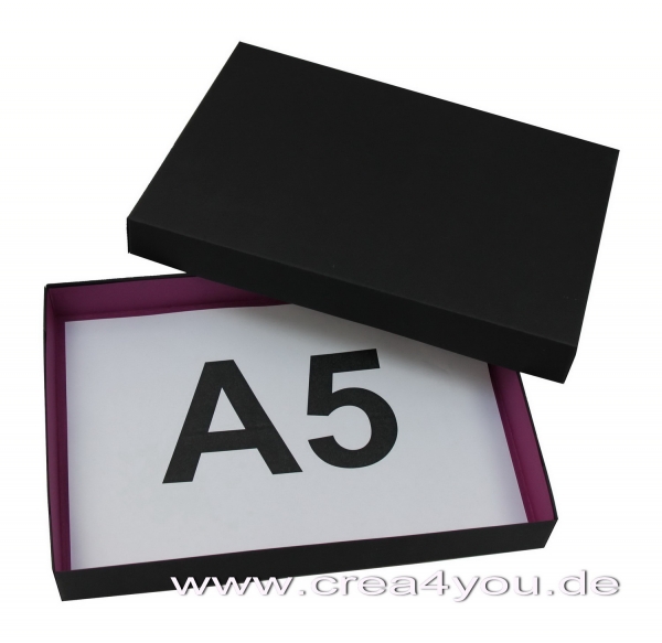 [DIN A5 H3,5cm] Stülp-Schachtel